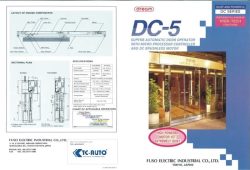 Catalog cửa tự động nhật bản DC-5