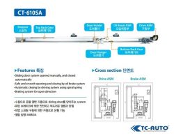 Cửa trượt bán tự động CT-603SA