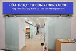 cửa tự động giá rẻ Trung Quốc