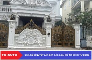 Những bí quyết khi lắp đặt cổng tự động