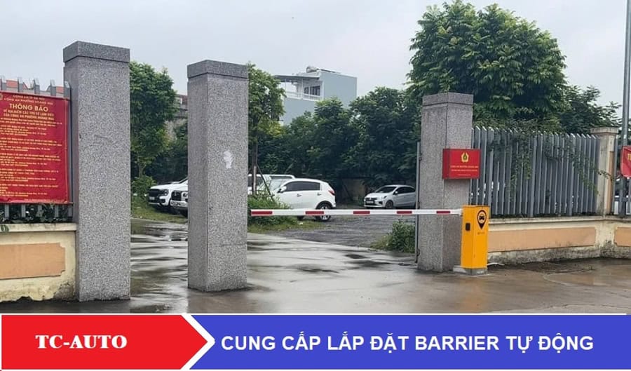 barrier_tự_động Lắp đặt thanh chắn barrier tự động